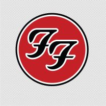 Foo Fighters American Rock Decal Sticker
