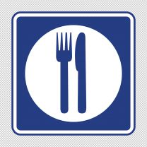 Food Rest Decal Sticker