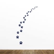 Foot Silhouette Wall Vinyl Decal