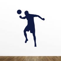 Football Silhouette Vinyl Wall Decal Style-B