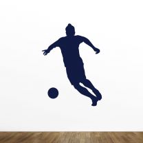 Football Silhouette Vinyl Wall Decal Style-C