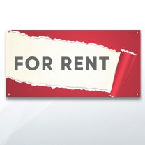 For Rent Digitally Printed Banner