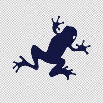 Frog 2 Animal Shape Vinyl Decal Sticker