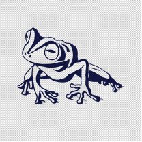 Frog 5 Animal Shape Vinyl Decal Sticker