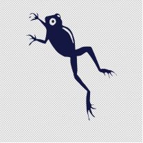 Frog 6 Animal Shape Vinyl Decal Sticker