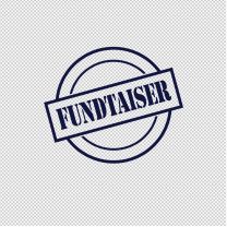 Fundraiser Events Vinyl Decal Stickers