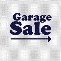 Garage For Sale Vinyl Decal Stickers