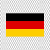 Germany Country Flag Decal Sticker