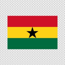 Ghana Country Flag Decal Sticker