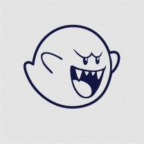 Ghost Character & Games Vinyl Decal Sticker