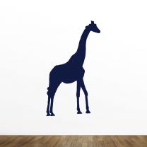 Giraffe Silhouette Wall Vinyl Decal