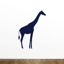 Giraffe Silhouette Vinyl Wall Decal