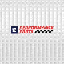 Gm Performance Parts Racing Decal Sticker