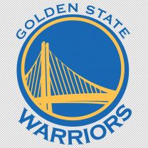 Golden State Warriors Basketball Team Logo Decal Sticker