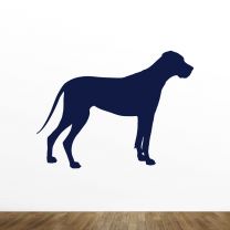 Great Dane Silhouette Wall Decal