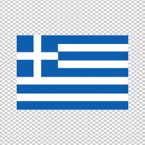 Greece Country Flag Decal Sticker