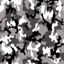 Grey And Black Camouflage Military Pattern Vinyl Wrap Decal
