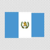 Guatemala Country Flag Decal Sticker