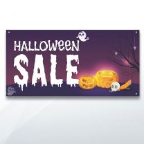 Halloween Sale Digitally Printed Banner