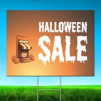 Halloween Sale Digitally Printed Street Yard Sign