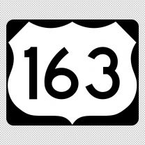 Highway 180 Decal Sticker