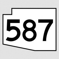 Highway 567 Decal Sticker
