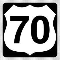 Highway 70 Decal Sticker