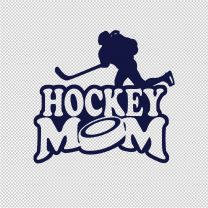 Hockey Mom Mother Father Vinyl Decal Sticker