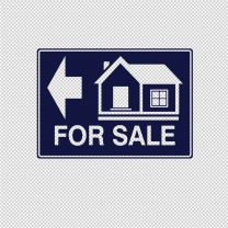 House For Sale Vinyl Decal Stickers