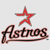 Houston Astros Baseball Team Logo Decal Sticker