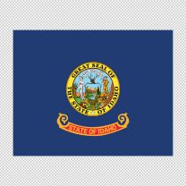 Idaho State Flag Decal Sticker