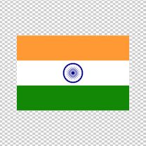 India Country Flag Decal Sticker