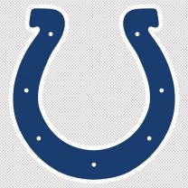 Indianapolis Colts Football Team Logo Decal Sticker
