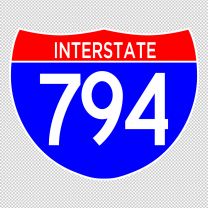 Interstate 794 Decal Sticker