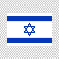 Israel Country Flag Decal Sticker