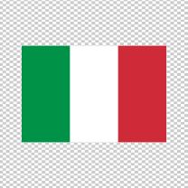 Italy Country Flag Decal Sticker