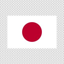 Japan Country Flag Decal Sticker