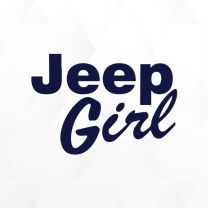 Jeep Girl Windshield Vinyl Decal Sticker