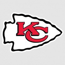 Kansas City Chiefs Football Team Logo Decal Sticker