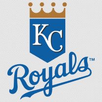 Kansas City Royals Baseball Team Logo Decal Sticker