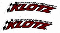 Klotz Racing Motorcycle Vinyl Decal Sticker