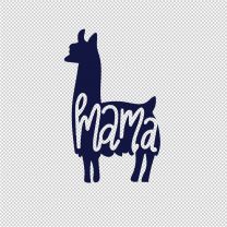 Lama Mama Mother Father Vinyl Decal Sticker