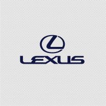 Lexus Logo Emblems Vinyl Decal Sticker