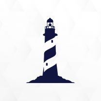 Light House#2 Boat Decal Sticker