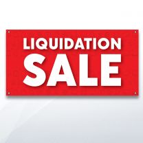 Liquidation Sale Digitally Printed Banner