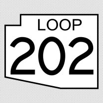 Loop 202 Decal Sticker