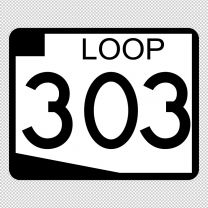 Loop 303 Decal Sticker