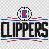 Los Angeles Clippers Basketball Team Logo Decal Sticker