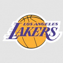 Los Angeles Lakers Basketball Team Logo Decal Sticker