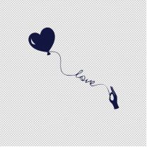 Love Balloon Events Vinyl Decal Stickers